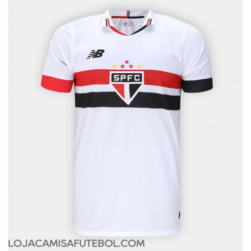 Camisa de Futebol Sao Paulo Equipamento Principal 2024-25 Manga Curta